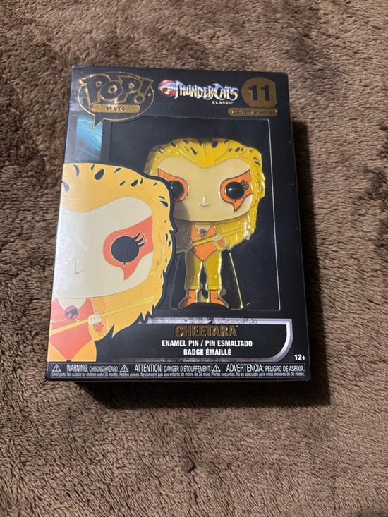 Funko Other - Funko Pop! Pin Thundercats Cheetara Enamel Pin - Yellow, Orange, Black
